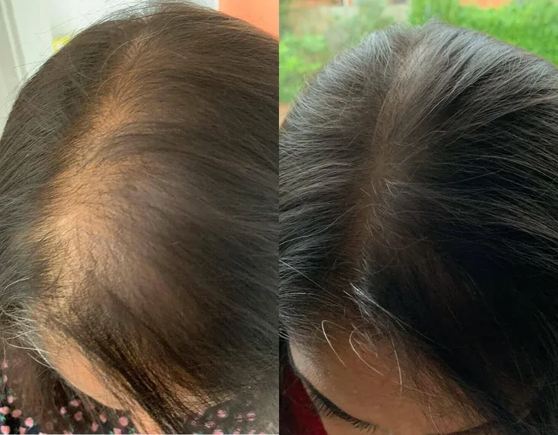 Week 1 and week 12 comparison