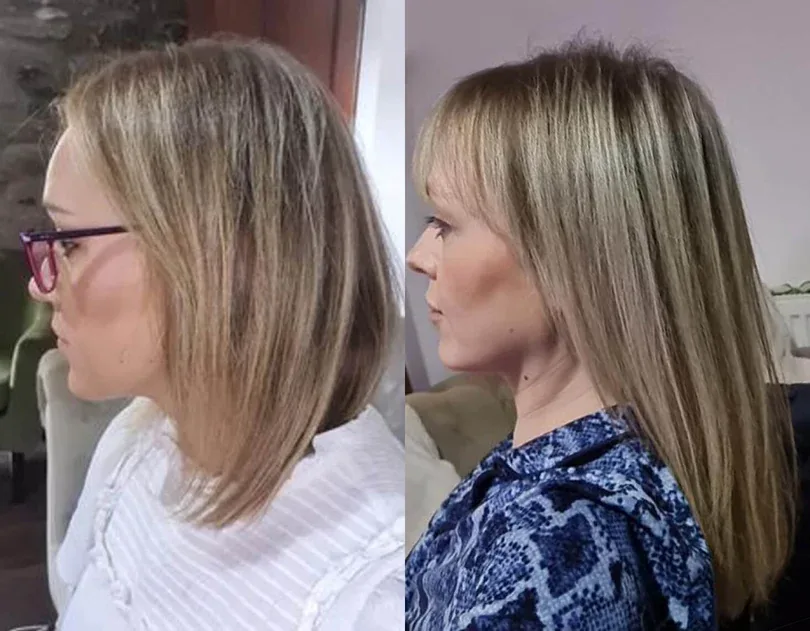 Week 1 and week 12 comparison