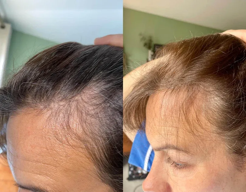 Week 1 and week 12 comparison