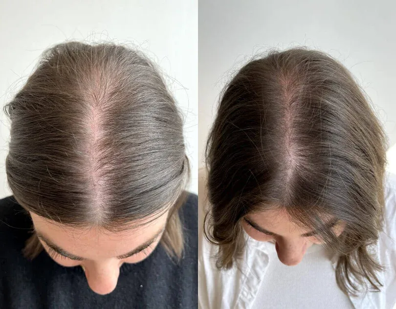 Week 1 and week 12 comparison
