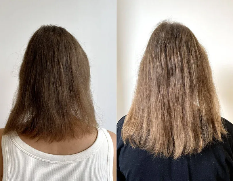Week 1 and week 12 comparison